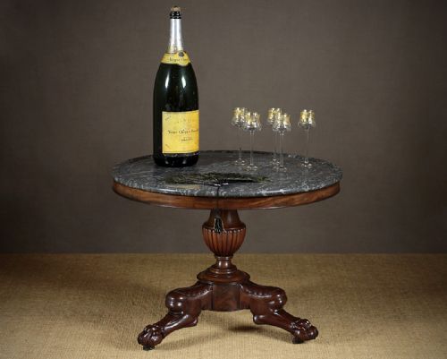 French Marble Top Gueridon C.1850.
