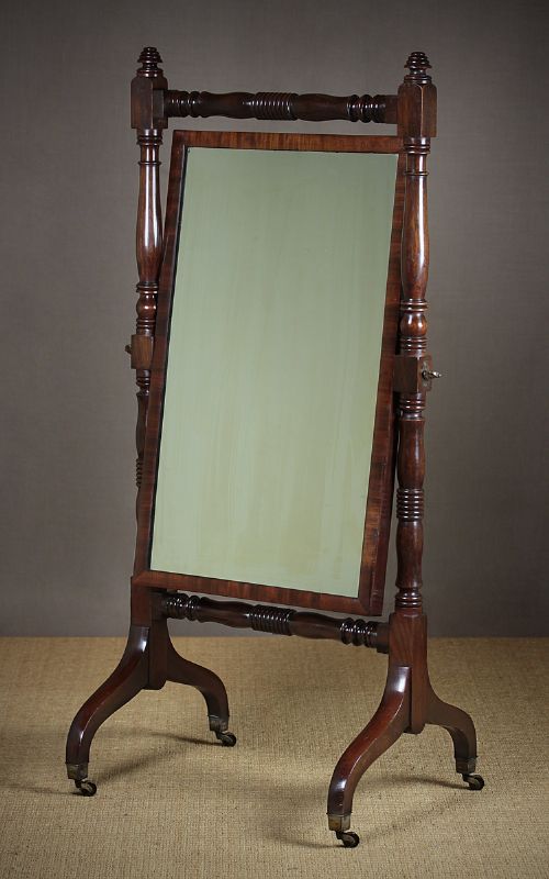 Regency Cheval Mirror C.1820.
