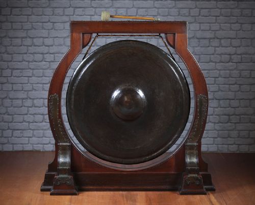 Huge Bronze Temple Gong C.1890.