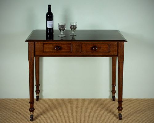 Late 19th.c. Oak Side Table C.1890.