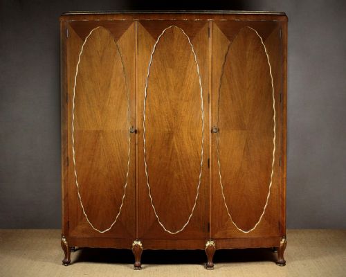 Art Deco Wardrobe C.1930.