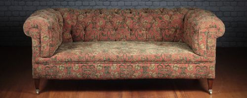 Edwardian Chesterfield Club Sofa C.1910.