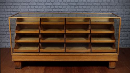 20th.c. Haberdashery Shop Display Counter C.1930