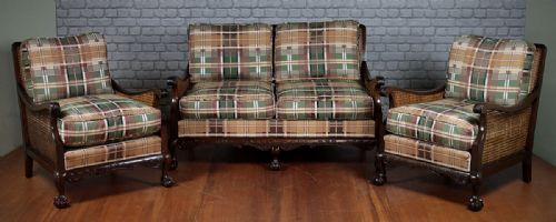 Early 20th.c. Bergere Suite C.1920.