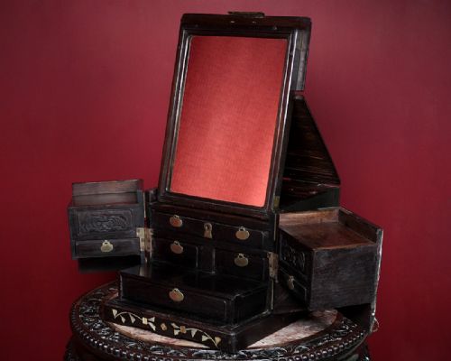 Chinese Travelling Cabinet C.1820.