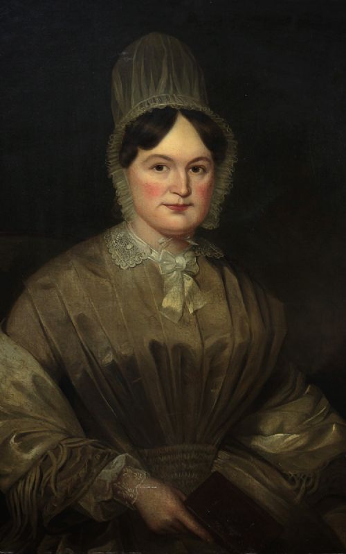 Portrait of a Lady by S.howell 1856.