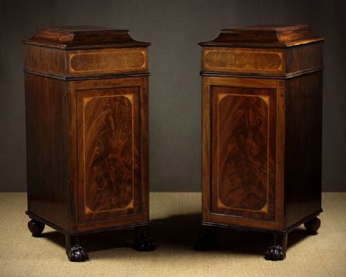 Regency Pedestal Cabinets C.1820.