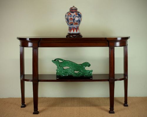 Edwardian Two Tier Console Table C.1905.