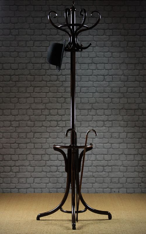 Half Depth Bentwood Hatstand C.1910.