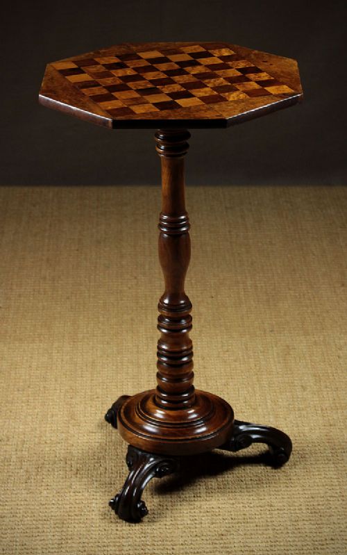 Parquetry Top Games Table C.1870.