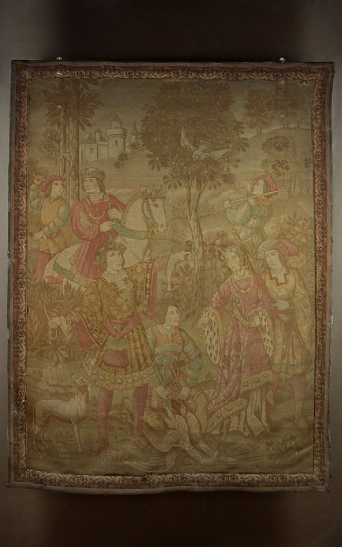 Large Woven Tapestry Panel C.1910.