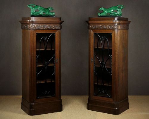 Pair of Art Deco Display Cabinets C.1925.