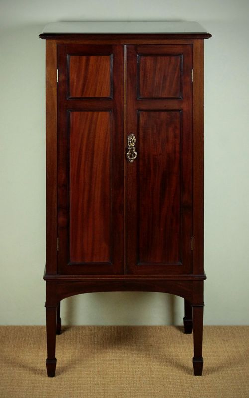 Small Mahogany Filing Cabinet C.1910.