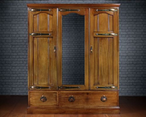 Arts & Crafts Wardrobe C.1905.
