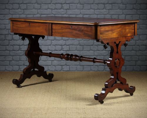 Mid 19th.c. Mahogany Writing or Sofa Table C.1860.