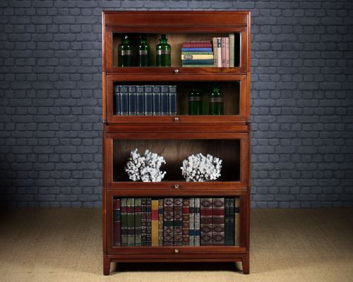 Mahogany Stacking Office Bookcase C.1930.