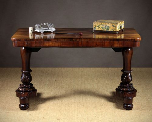 William IV Rosewood Writing Table C.1830.