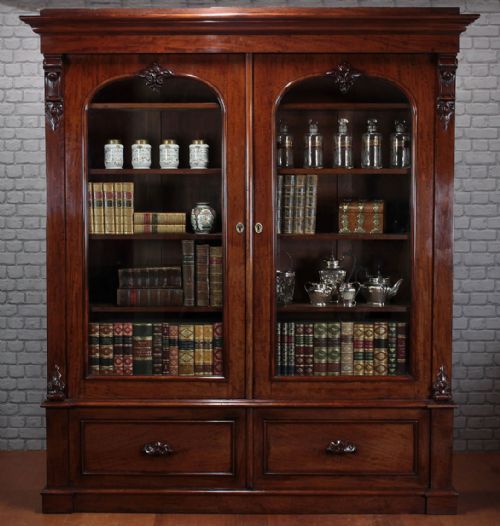 Large Mahogany Bookcase C.1860.