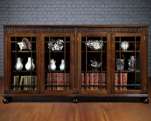 George V Oak Bookcase C.1910