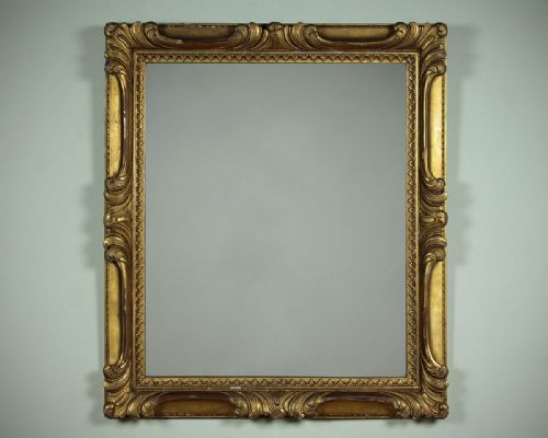 Carved & Gilded Mirror C.1860.