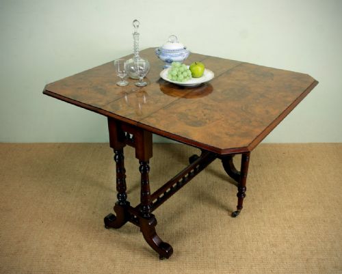 Walnut Sutherland Table C.1880.