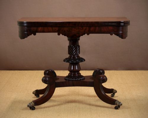 William IV Fold Over Supper Table C.1830.