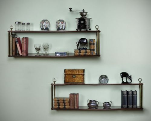 Pair of Campaign Bookshelves C.1880.