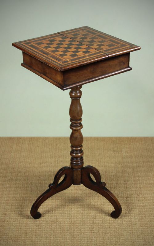 Late 19th.c. Chess and Sewing Table C.1880.