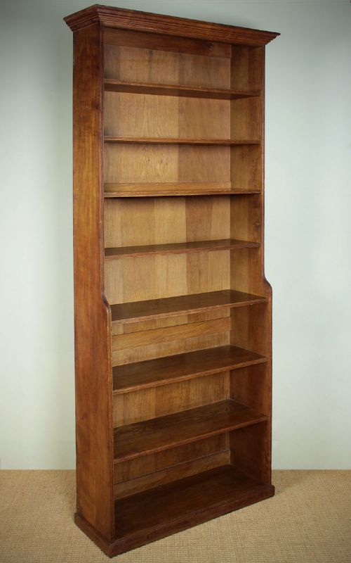 Tall Oak Cascade Bookshelves C.1910.