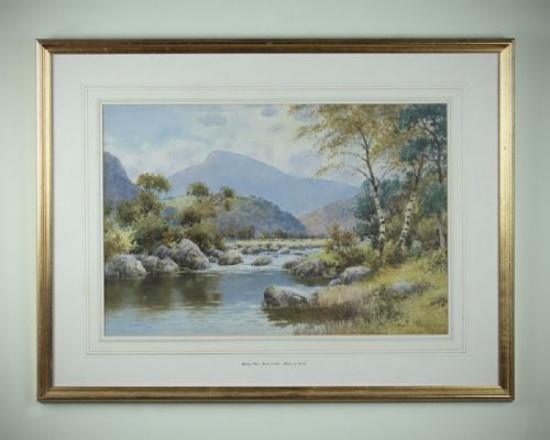 Butter Pool Lledr Valley by Warren Williams C.1920.