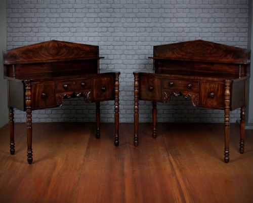 Pair William IV Serving Sideboards C.1830.
