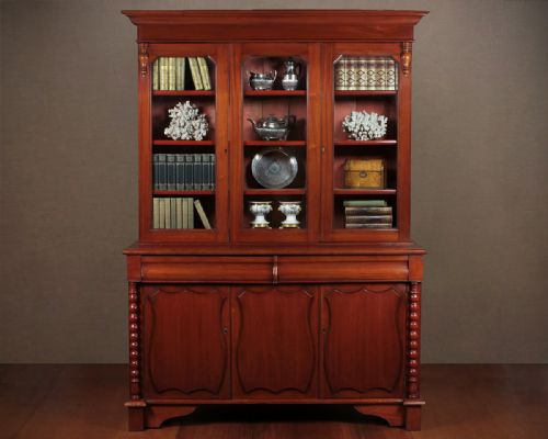 Welsh Bookcase or Kitchen Display Cabinet C.1880.