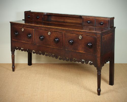 fig 1. Early 19th.c. Mid Wales Dresser Base c.1820.