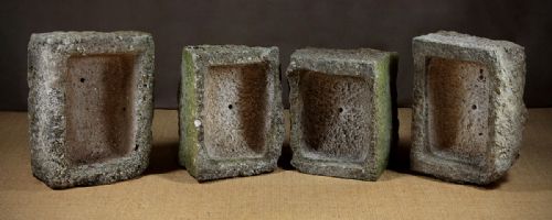 Four 19th.c. Limestone Troughs or Planters.