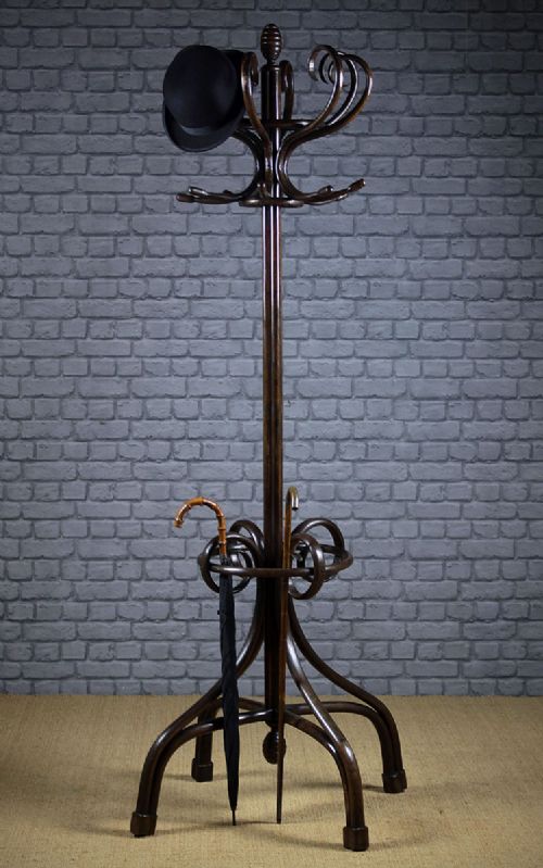 Edwardian Bentwood Hatstand C.1910.