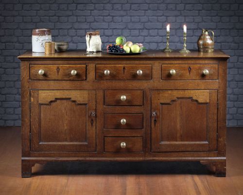 Welsh Oak Dresser Base C.1820.