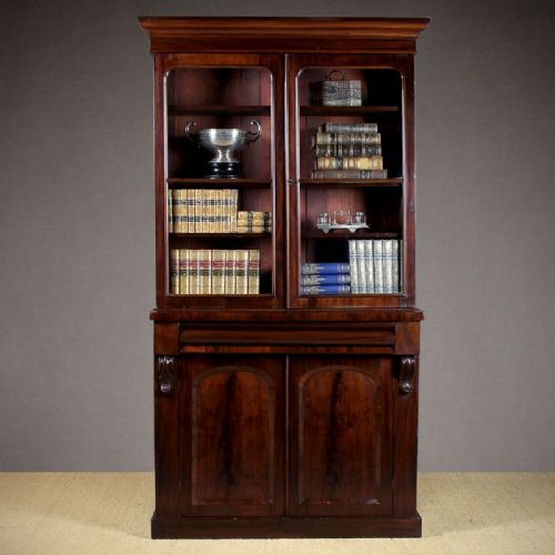 Mid 19th.c. Mahogany Bookcase C.1860.