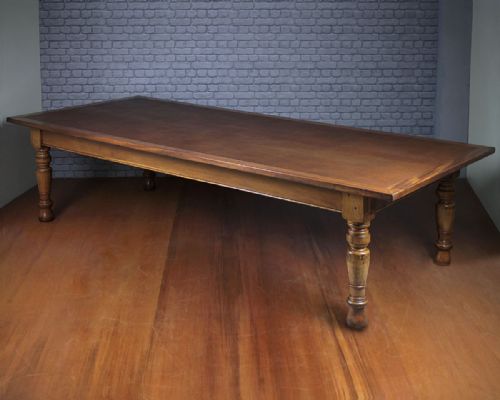 Large 12 Seater Work Table C.1890.