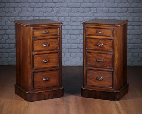 Pair of Bedside Pedestals C.1860.