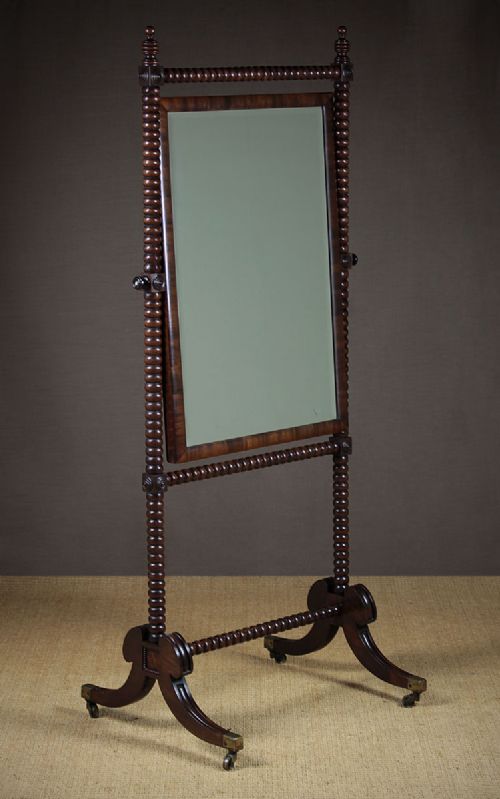 Regency Cheval Mirror C.1820.