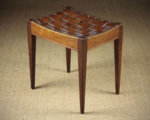 English Arts & Crafts Stool C.1915.