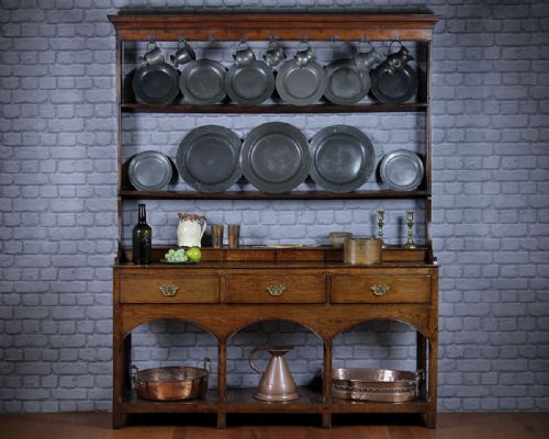 Small Open Potboard Welsh Dresser C.1780.