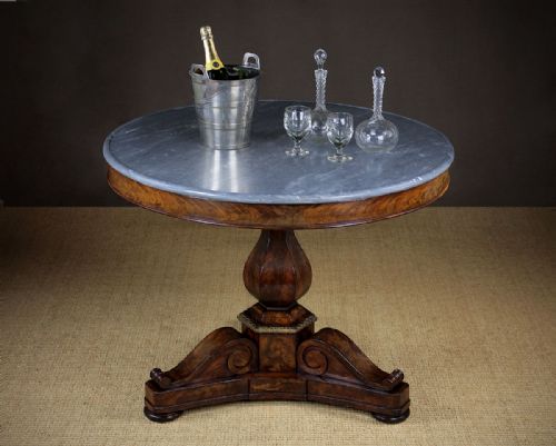 Mid 19th.c. French Geuridon Table C.1850.