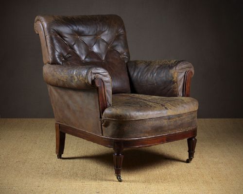 Edwardian Easy Armchair C.1910.