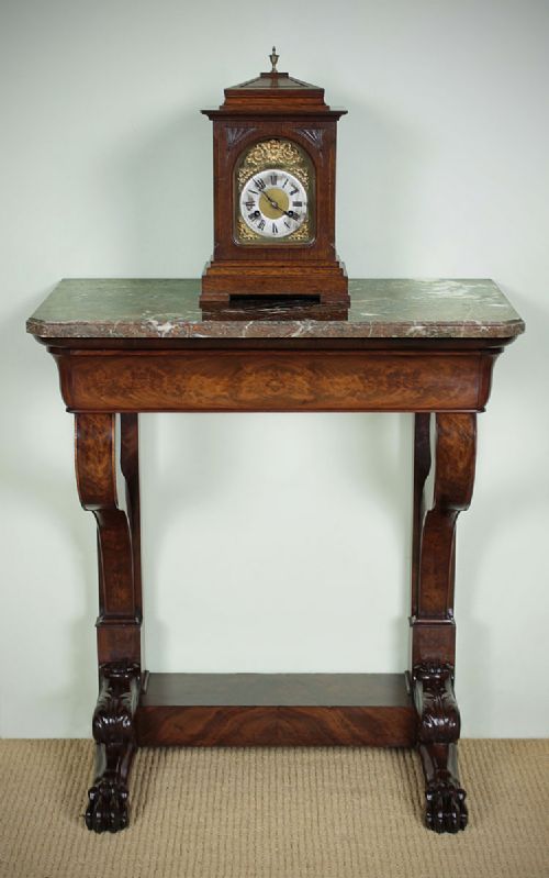 Marble Topped Mahogany Console Table C.1880.