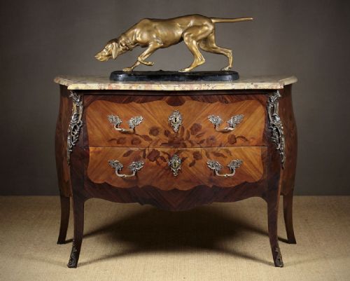 French Marble Top Chest of Drawers C.1900.