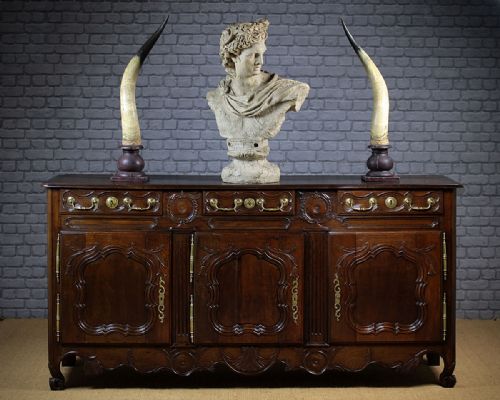 Mid 19th.c. French Dresser Base or Sideboard.