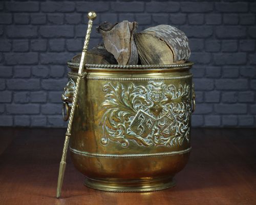 Brass Log Bucket C.1860.