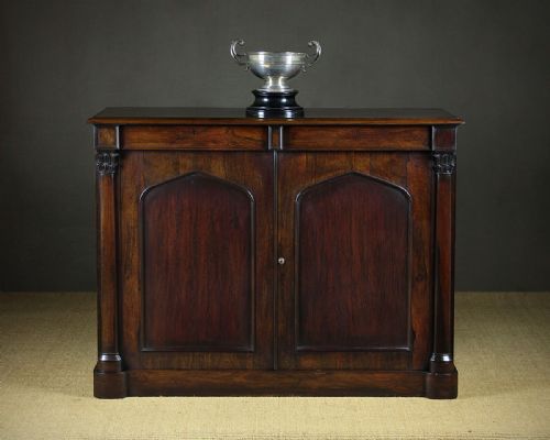 19th.c. Rosewood Chiffonier Side Cabinet C.1830.
