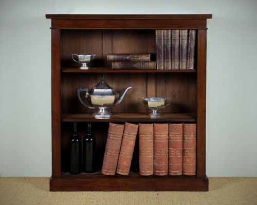 Small Mahogany Open Bookcase C.1890.